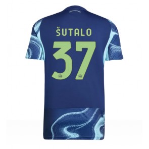 Ajax Josip Sutalo #37 Udebanetrøje 2025-26 Kortærmet